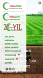 Mobile Screenshot of hilalpeyzaj.com.tr